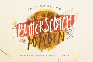 A Marketing Designer's Review of the Butterscotch Popcorn Font