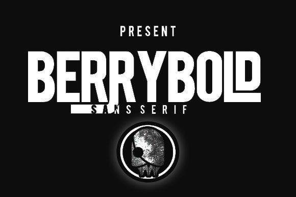Berrybold: A Heavyweight Display Font for Modern Branding