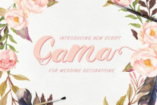 Cama Font Review: A Handwritten Script for Elegant Branding