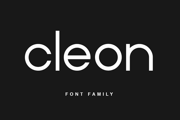 Cleon: A Clean Font for Crafting a Clear Business Identity