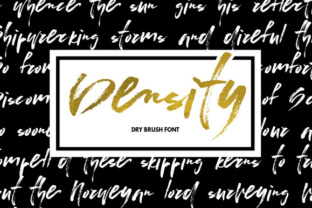 Density Font: Injecting Handwritten Style into Brand Identity