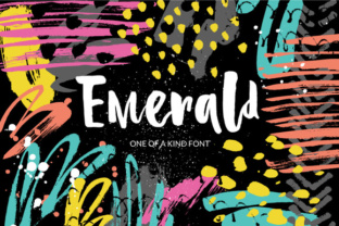 Emerald Font: A Brush Font for Scroll-Stopping Visuals