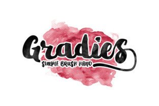 Finding Gradies: A Handwritten Font for Crafters and Makers