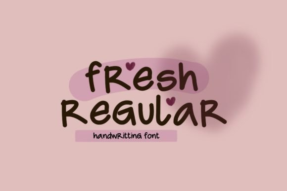 Fresh Regular: A Real Designer's Take on This Honest Handwriting Font