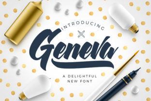 Geneva: The Bold Handwritten Font for Editorial Personality