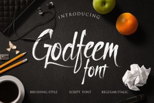 Godfeem Font Review: A Unique Brush Script for Campaigns