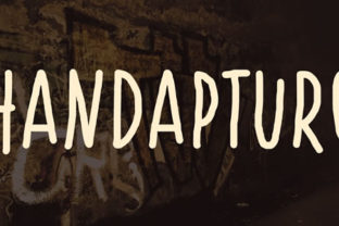 Handapture: A Font for Handcrafted Brands