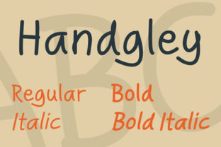 Handgley is a Font for Editorial Stories