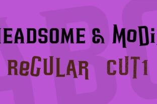 Headsome Modif: A Serif Font for Editorial Elegance