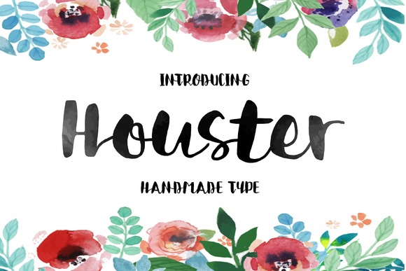 Houster: The Handwritten Script Font for Your Creative Projects