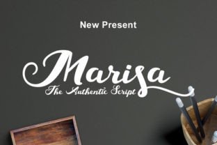 Marisa: An Elegant Calligraphy Font for Digital Design