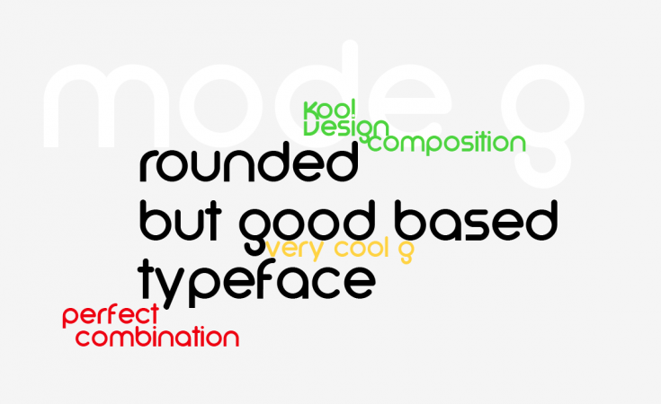 ModeG: A Geometric Sans Serif Font for Digital Design