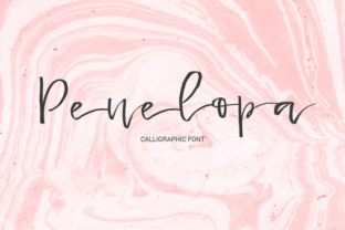 Penelopa: A Modern Script Font for Elegant Campaigns