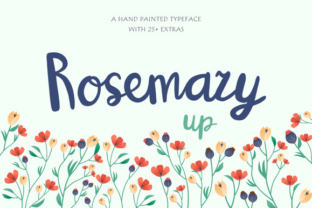 RosemaryUP: The Crafters Font for Adding a Personal Touch