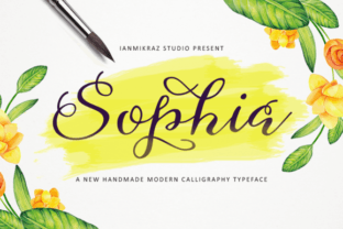 Sophia: A Script Font for Relaxed Editorial Moods