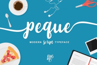 Testing Peque: A Modern Script Font for Digital Projects