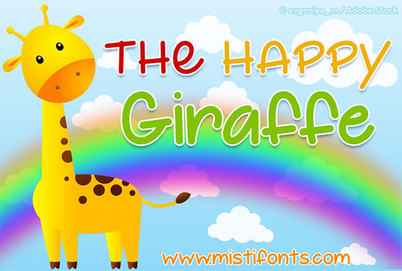 The Happy Giraffe Font for Authentic Brand Storytelling