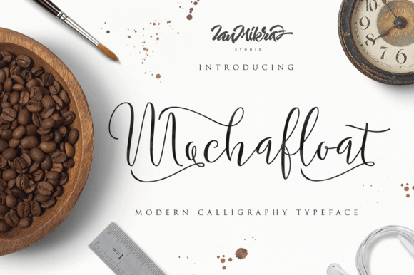 The Mochafloat Font for Crafters and Creators