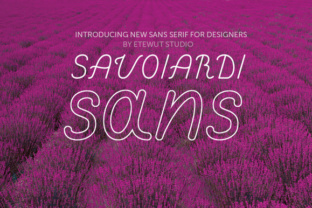 Using Savoiardi Sans for Clear and Modern Campaign Typography